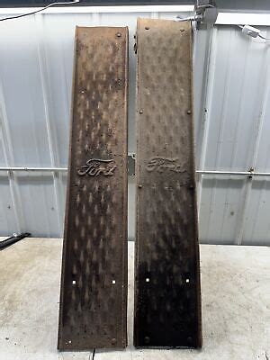 1913 1925 Ford Model T Running Boards Pair Original Vintage EBay