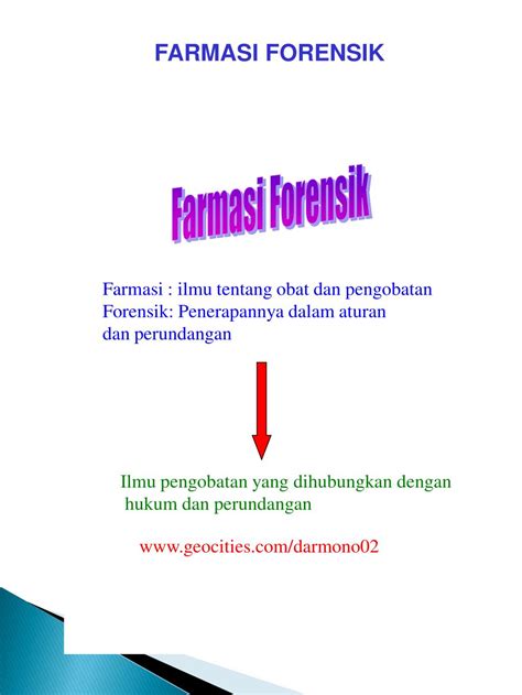 Ppt Farmasi Forensik Powerpoint Presentation Free Download Id3266300