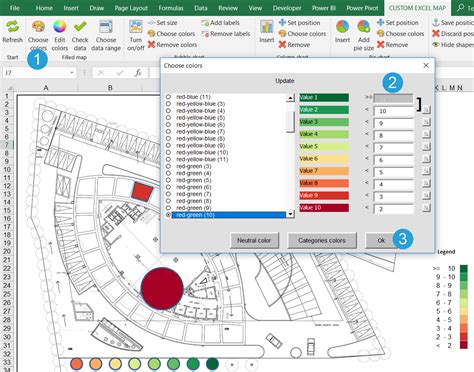 Create Your Custom Filled Map Choropleth Map For Regions Warehouse