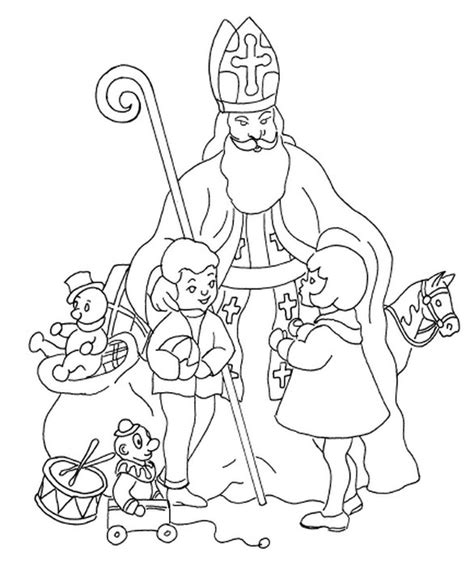 Saint Nicholas Day 59080 Holidays And Special Occasions Free Printable Coloring Pages