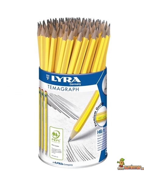 Comprar Bote de lápices de grafito LYRA Temagraph 96 ud Suminmar