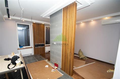 Брусок для декоративной перегородки из лиственницы сращенный 80х40 с ...