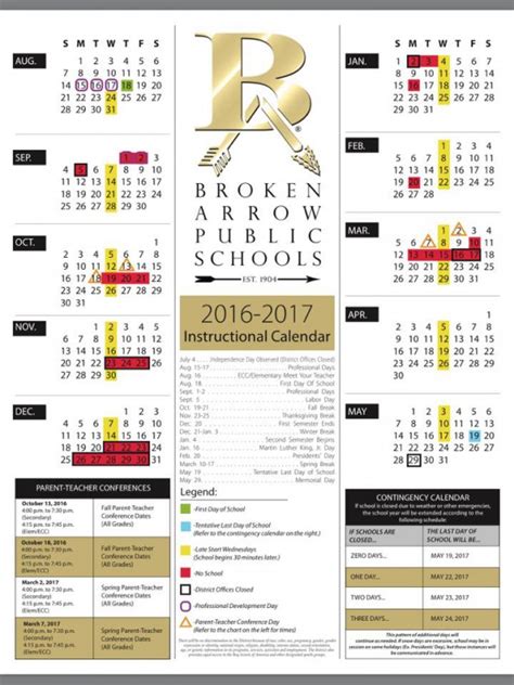 Broken Arrow Public Schools Calendar 2024 25 - Eula Ursula