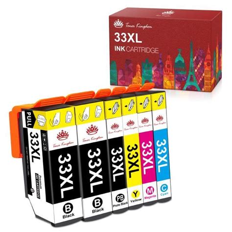 Cartouches D Encre Compatibles Pour Epson Xl Toner Kingdom Pack