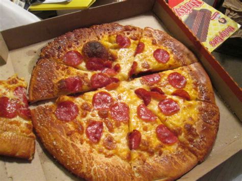 Fast Food Review Little Caesars Pretzel Crust Pepperoni Pizza