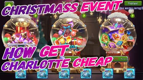 Magic Rush Heroes Christmas Event How To Get Charlotte