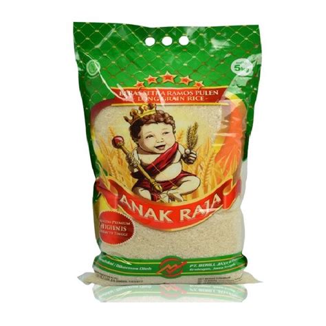 Jual Beras Setra Ramos Premium Long Grain Anak Raja Kg Shopee Indonesia