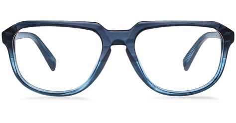 Garrett In Blue Slate Fade Eyeglasses Men Warby Parker Eyeglasses For Women Men