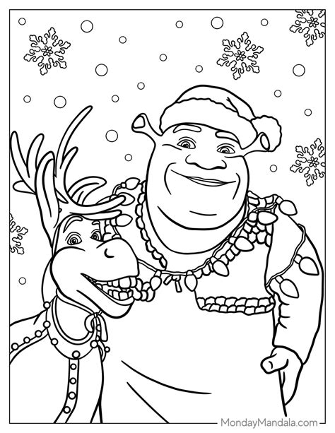 Shrek Coloring Pages Free Pdf Printables Artofit