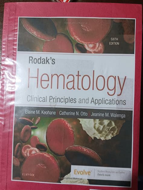 Rodak S Hematology 6th Ed Medtech Books Hobbies Toys Books