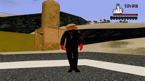 Skin De Burger Man Skibidi Toilet Meme Para Gta San Andreas Byd