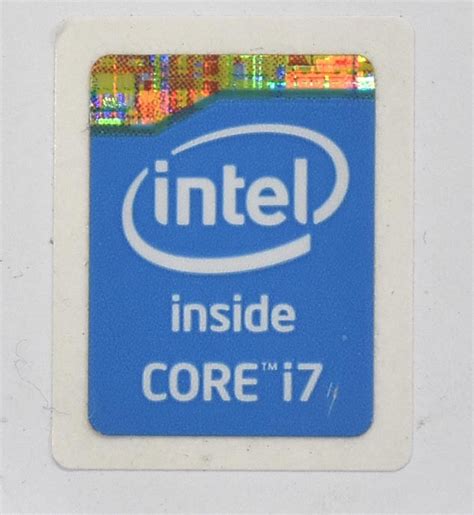 Yahooオークション Intel Core I7 第4世代 エンブレム シール Cp