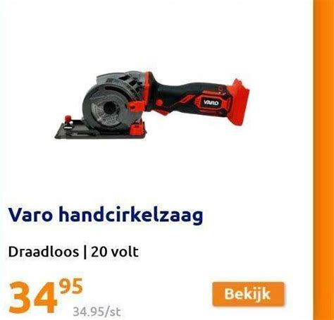 Varo Handcirkelzaag Aanbieding Bij Action Folders Nl