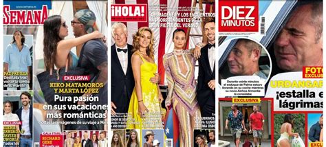 Estas Son Las Portadas De Las Revistas Del Corazón De Hoy Miércoles 17 De Agosto Love 40 Los40