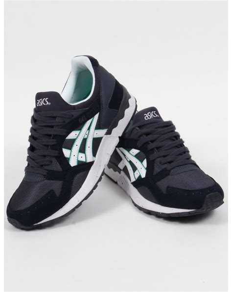 Asics Gel Lyte V Trainers Indian Ink White Shoes Runners Sneakers