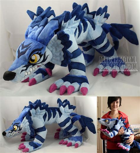 Garurumon plush : r/digimon