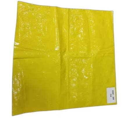 Vikrant Virgin 200 GSM Yellow HDPE Tarpaulin Sheet For Agriculture At