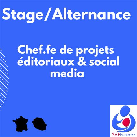 Stage ou alternance Chef fe de projet éditoriaux et social media