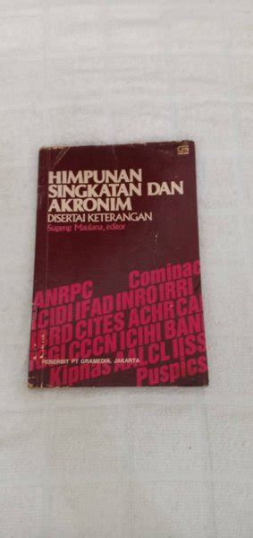 Jual ORIGINAL MULUS Buku Himpunan Singkatan Dan Akronim Disertai