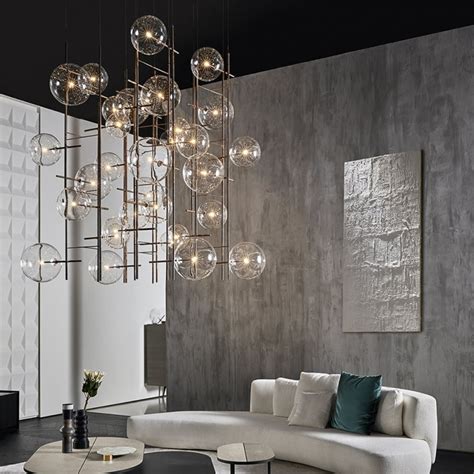 Gallotti Radice Bolle Tela Led Suspension Lamp