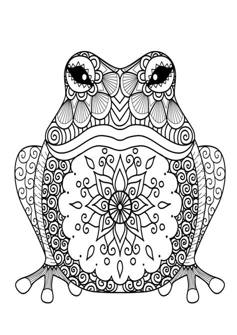 Mindful Coloring Animals Coloring Pages