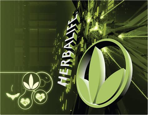 Logo Di Herbalife Carta Da Parati A Base Di Erbe X