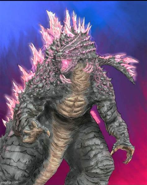 Fearsome Godzilla Has Evolved Art By Ian2024 Imgflip