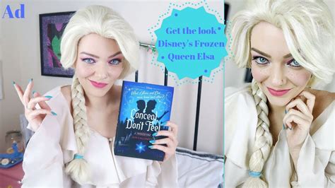 Ad Get The Look Frozen Queen Elsa Make Up Tutorial And ‘conceal Dont Feel A Twisted Tale Book