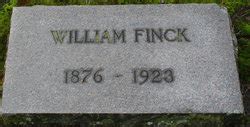 Wilhelm William Finck Finke Find A Grave Memorial