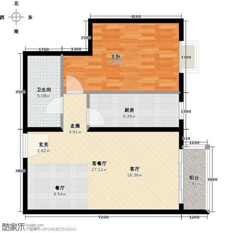 48平米一室一厅户型图30平米一室一厅户型图50平米一室一厅户型图第3页大山谷图库