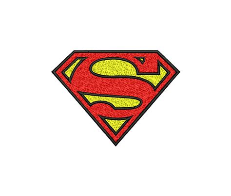 Superman Machine Embroidery Design Instant Download