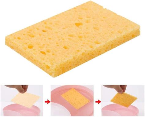 50 Pieces Sponge For Soldering Stations Solder Iron Cleaning Sponge