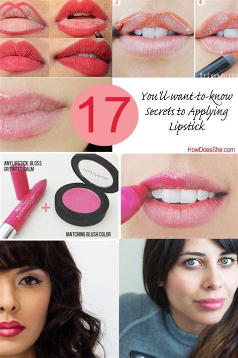 17 Youll Want To Know Secrets To Applying Lipstick How To Apply Lipstick Lipstick Hacks