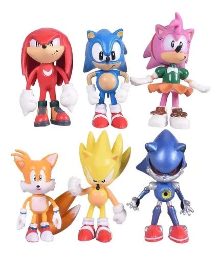 P S Kit Sonic Action Figures Party Favor Decora O Brinque