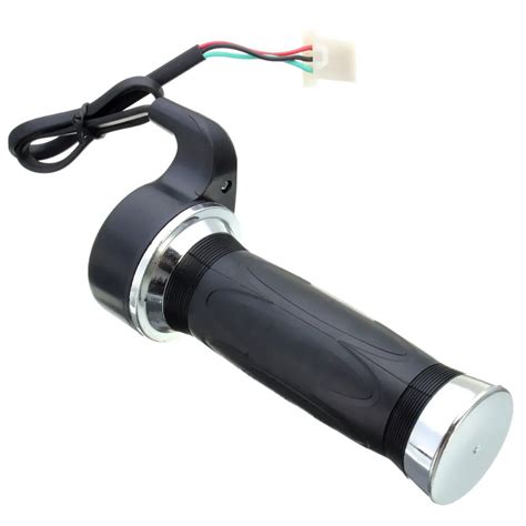 Electric Bicycle Scooter Motorcycle Speed Gas Handle Throttle Accelerator 12v 24v 36v 48v