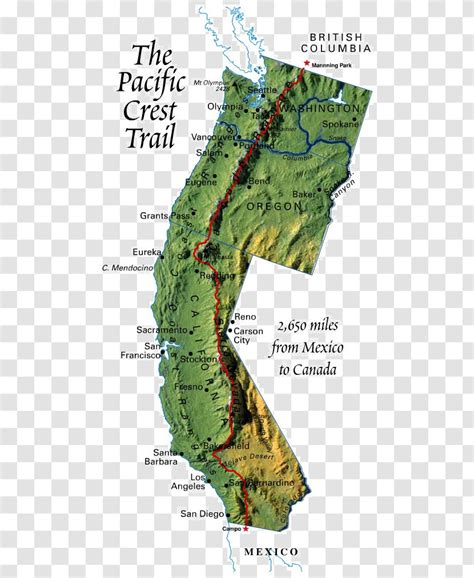 Appalachian National Scenic Trail Pacific Crest Long Distance