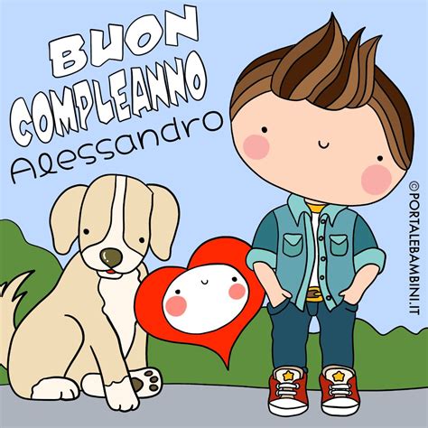 Buon Compleanno Alessandro Immagini Gratis Portalebambini It