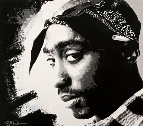 Tupac Shakur Painting by Guy B Roames | Saatchi Art