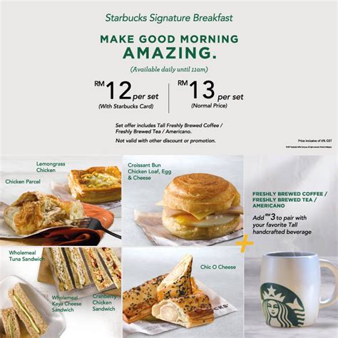 Starbucks Menu Malaysia Latest Prices 2024