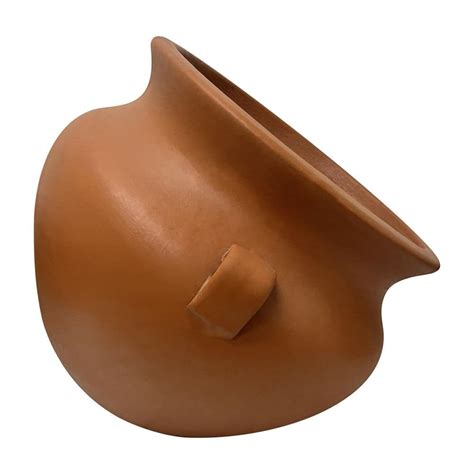 PRIVATE BRAND UNBRANDED 21 In Terracotta Tilted Clay Pot RCT 2205