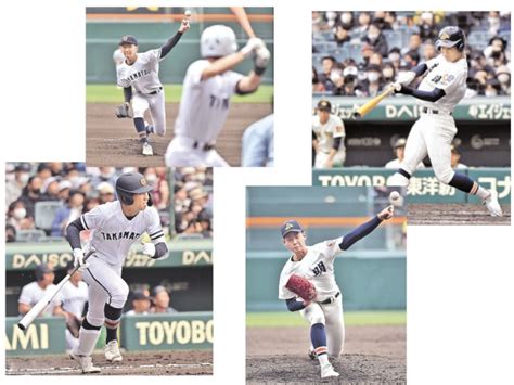 選抜高校野球 県勢2校惜敗／高松商、初戦で涙 壮絶乱打戦、英明力尽く（四国新聞）