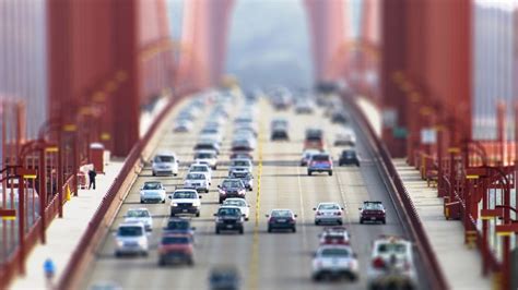 Road Traffic On The Bridge In San Francisco Wallpapers And Images