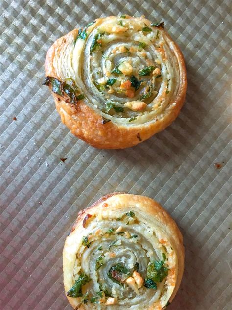 Puff Pastry Garlic N Herb Pinwheels Recipe Tapas Recipes