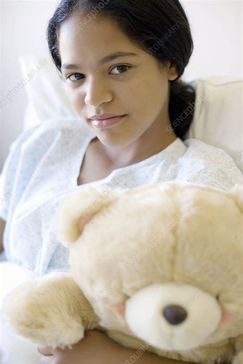 Teenage Hospital Patient Stock Image F001 1149 Science Photo Library