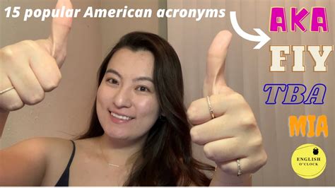 15 Popular Acronyms In English American Acronyms Американские