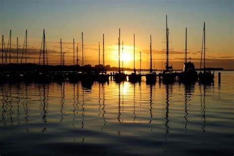 Marina Sunrise - Australian Photography