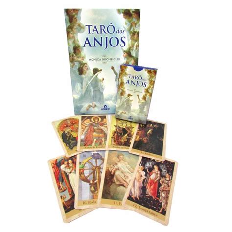 Tarô Dos Anjos livro Baralho 42 Cartas Monica Buonfiglio