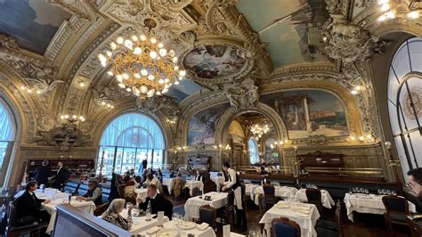 The Famous Train Bleu Restaurant At Paris Gare De Lyon