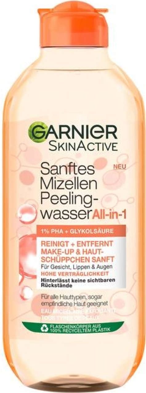 GARNIER SkinActive Micellar Gentle Peeling Water 400 Ml Oh Feliz