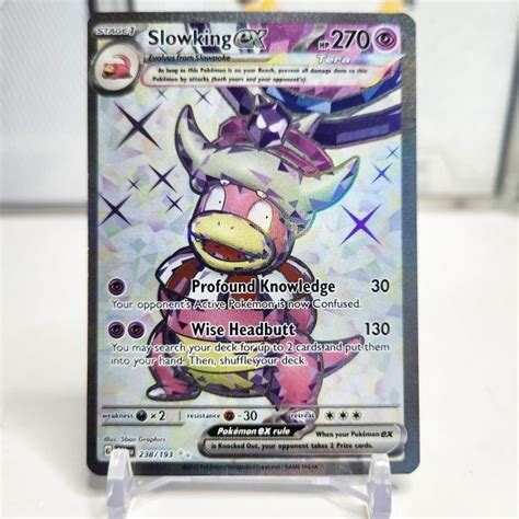 Jual Slowking Ex Tera Fa Paldea Evolved Palen Pokemon Tcg